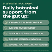 Daily botanical support: gut microbial balance, immune function, antioxidants, respiratory wellness